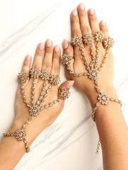 Sharmin Harness/Bracelet-Golden