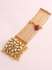 Raas Cuff Bracelet-Pink