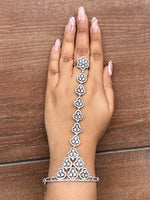 Noshin Hand Harness / Bracelet-Silver