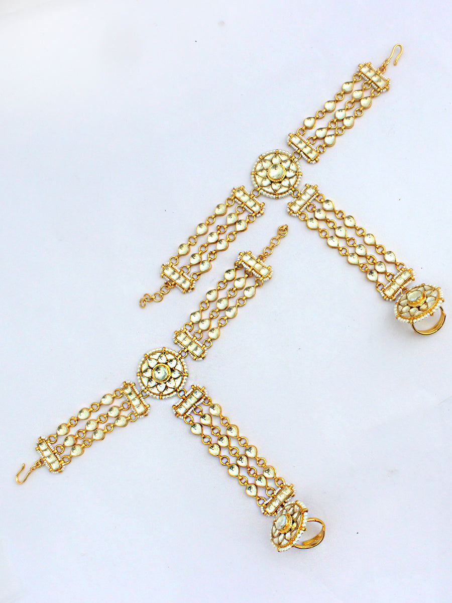 Amer Hand Harness / Bracelet-Golden