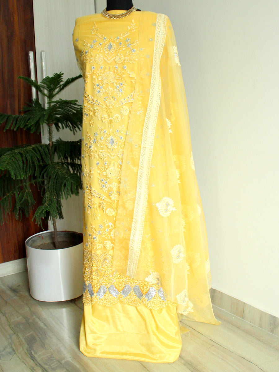 Ashna Yellow Suit-Yellow