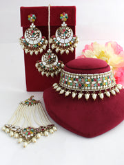 Nushrat Necklace Set-Multicolor