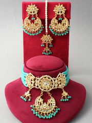 Zoya Necklace Set-Turquoise
