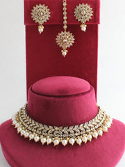 Drisha Necklace Set - Golden