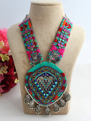 Sherin Necklace-Green