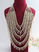 Mirpur 5 Layered Necklace-White