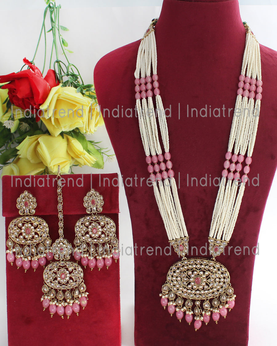 Falak Long Necklace Set