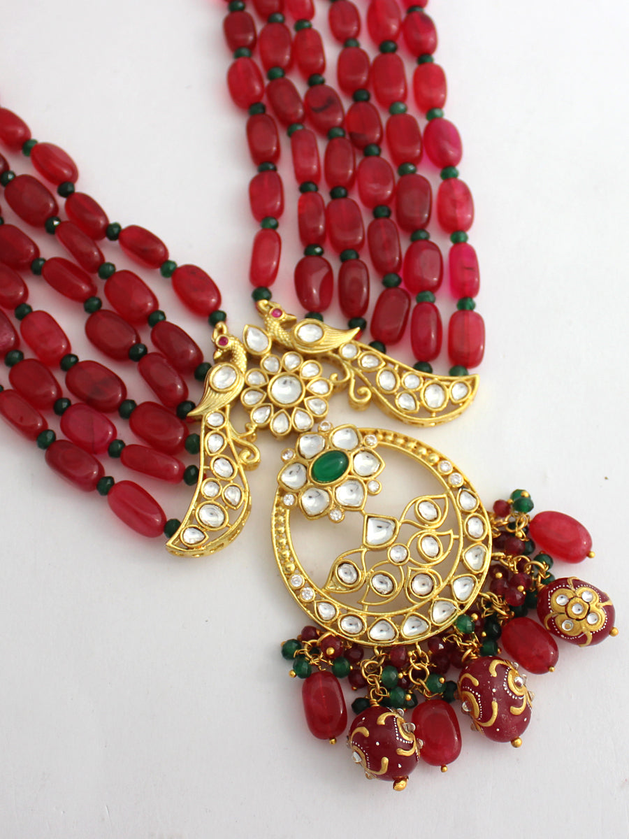 Akshara Long Necklace Set