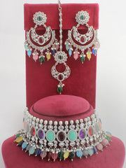 Akansha Necklace Set-Multicolor