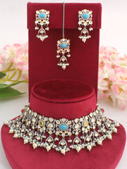 Lucknow Necklace Set-Multicolor