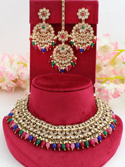 Mansha Necklace Set - Multicolor