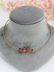 Jodhpur Hasli Necklace-Multicolor