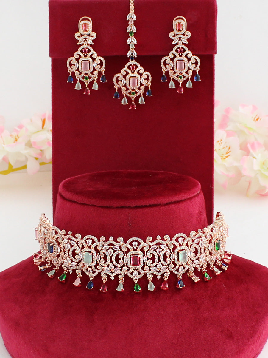 Shanaya Choker Necklace Set