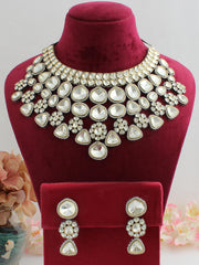 Niyati Necklace Set-Silver