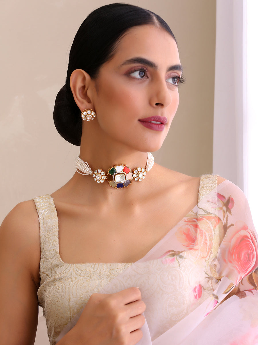 Patiala Choker Necklace Set