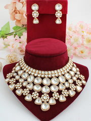Niyati Necklace Set-Golden