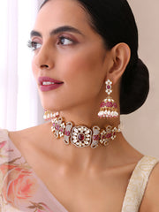 Surat Choker Necklace Set