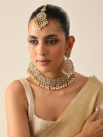Shahin Necklace Set-Gold