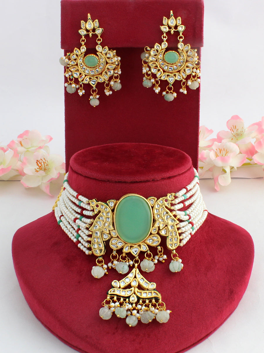 Ashmita Choker Necklace Set